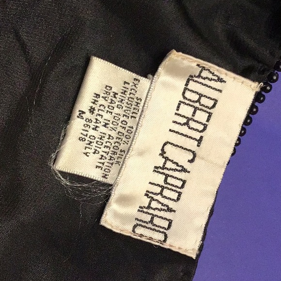 Beaded tank with silk shell, M - Picture 2 of 3